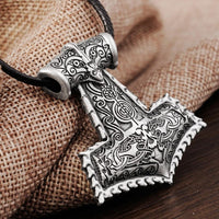 Thumbnail for Thor's Hammer Amulet Necklace - Free Shipping!