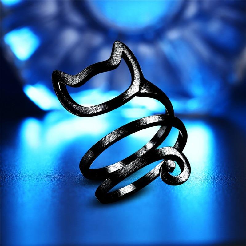 CatCling - Spiral Cat Ring