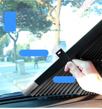 Thumbnail for Retractable Front Windshield Sunshade