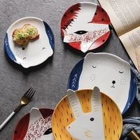 Thumbnail for Animal Ceramic Dish Plate PeekWise