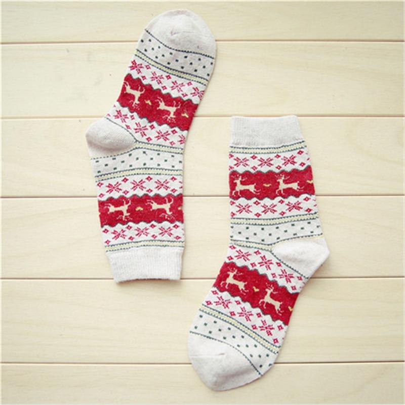 Vintage Christmas Socks