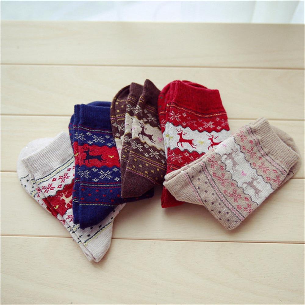 Vintage Christmas Socks