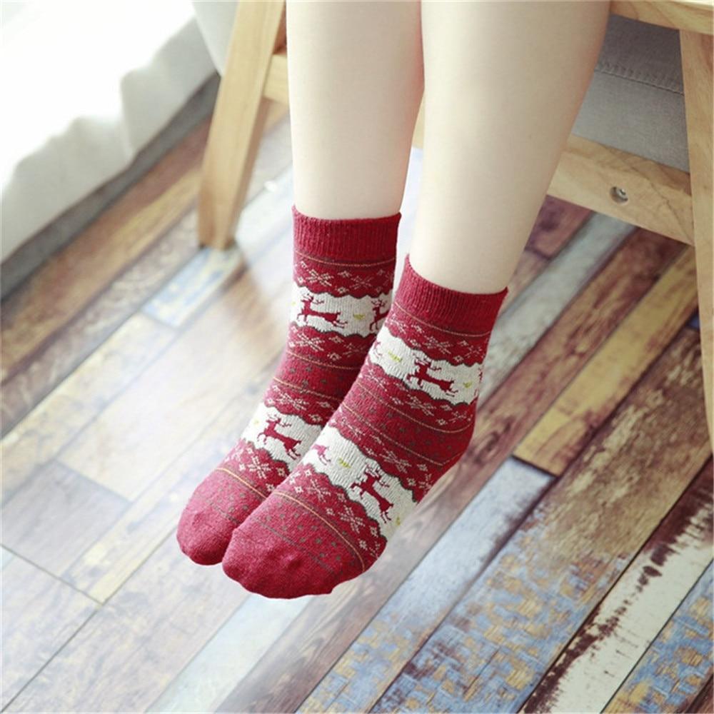 Vintage Christmas Socks