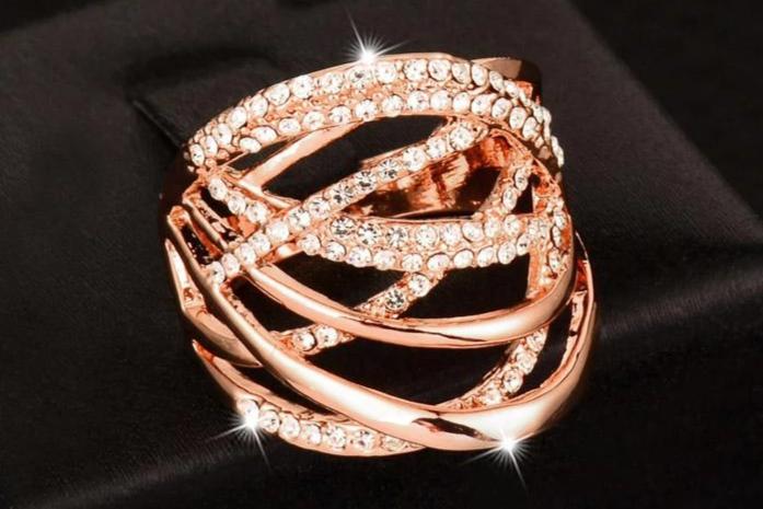 Wrap CZ Stone Ring
