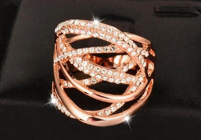 Wrap CZ Stone Ring
