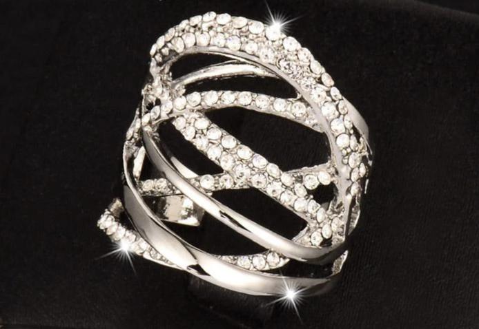 Wrap CZ Stone Ring