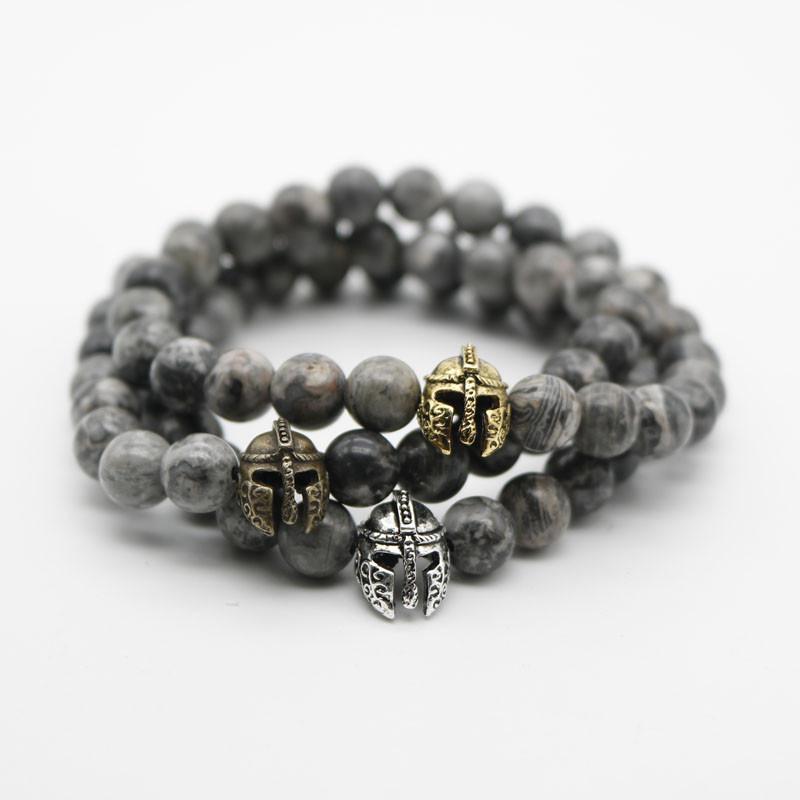 Antique Gold-Plated Gladiator Bracelet