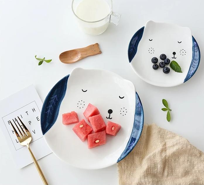 Animal Ceramic Dish Plate PeekWise