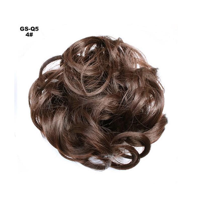 Messy Bun Fake Hair Scrunchie