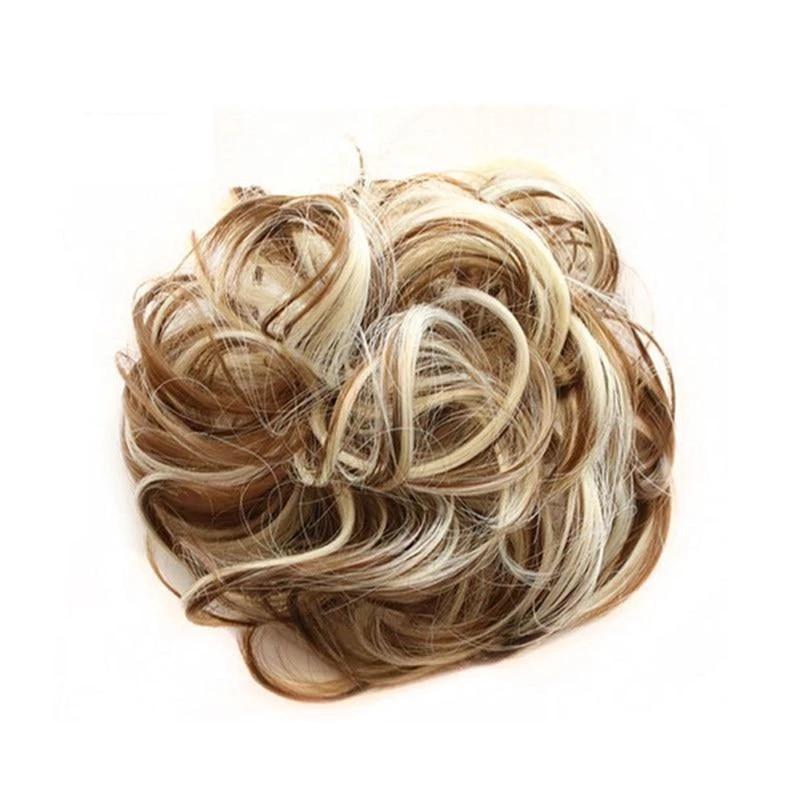 Messy Bun Fake Hair Scrunchie