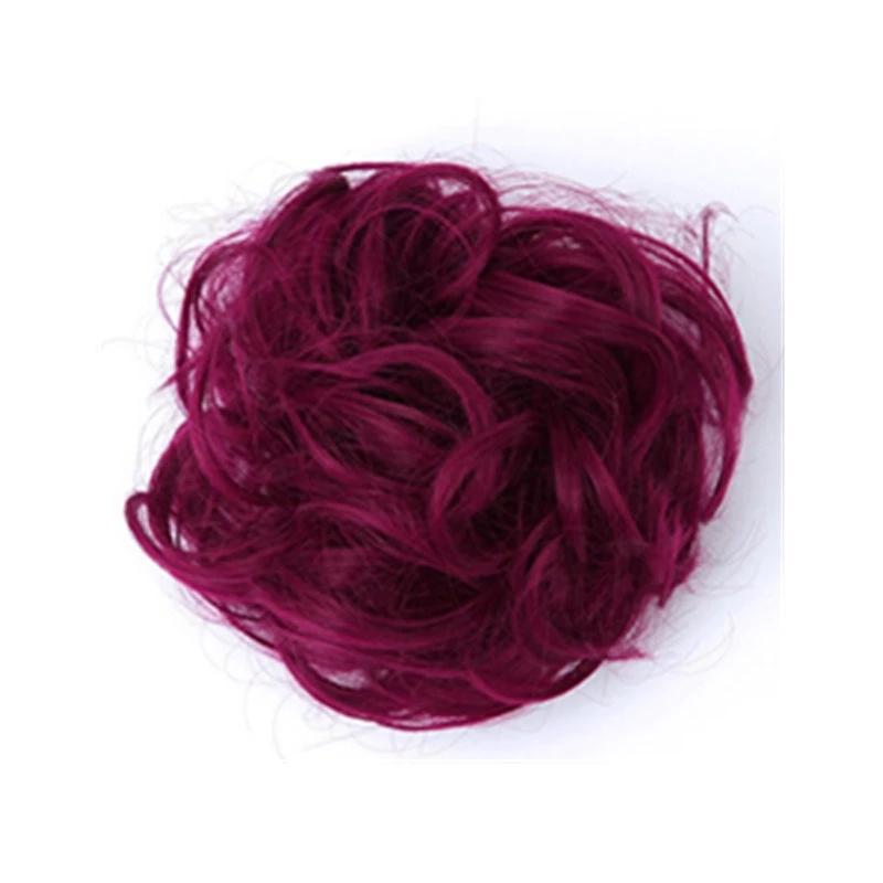 Messy Bun Fake Hair Scrunchie