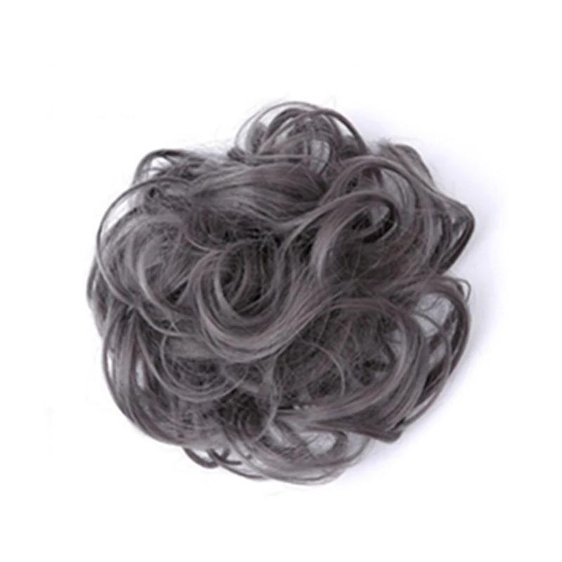 Messy Bun Fake Hair Scrunchie