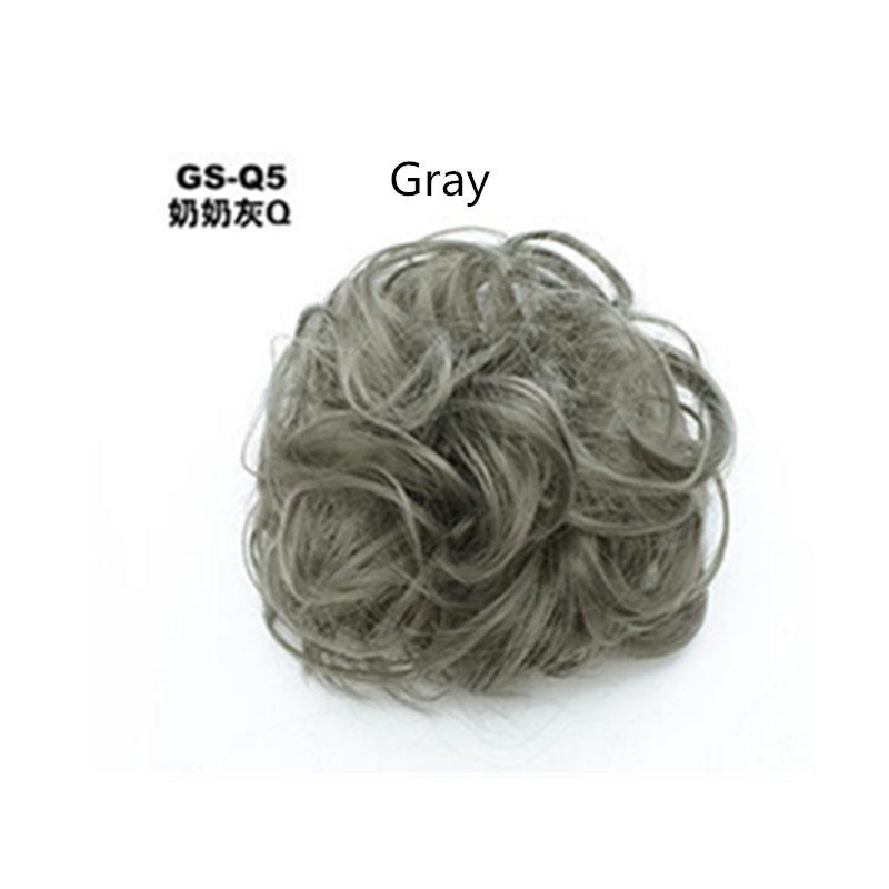 Messy Bun Fake Hair Scrunchie