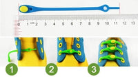 Thumbnail for NoTie - 12 Silicone Elastic No Tie Shoe Laces