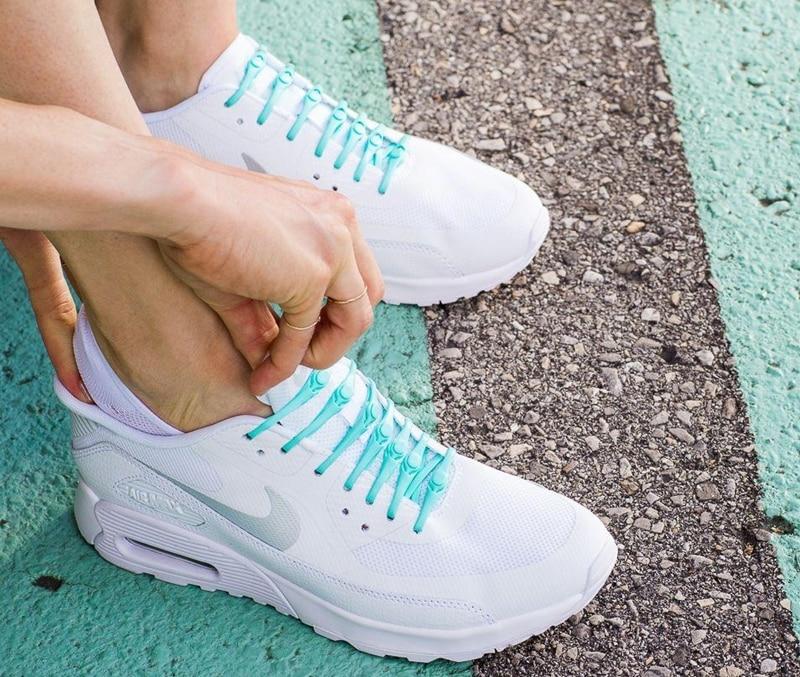 NoTie - 12 Silicone Elastic No Tie Shoe Laces