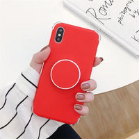 Thumbnail for Candee - Matte Silicone iPhone Cover with Ring