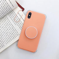 Thumbnail for Candee - Matte Silicone iPhone Cover with Ring