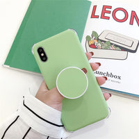 Thumbnail for Candee - Matte Silicone iPhone Cover with Ring