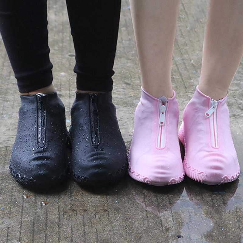 Silicone Shoe Covers with Zipper