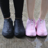 Thumbnail for Silicone Shoe Covers with Zipper