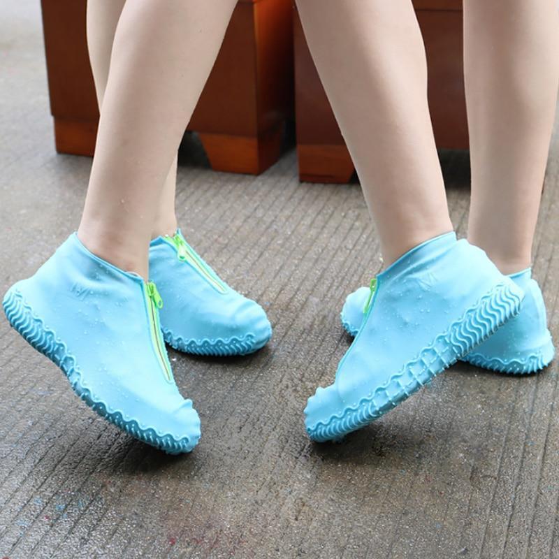 Silicone Shoe Covers with Zipper