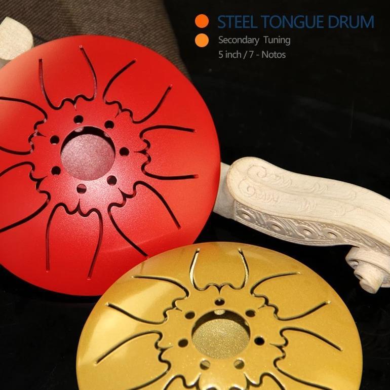 5 Inch 7-Tone Steel Tongue Drum