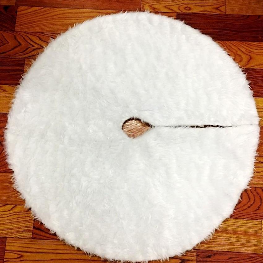 Faux Fur Christmas Tree Skirt