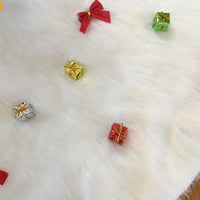 Thumbnail for Faux Fur Christmas Tree Skirt