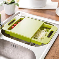 Thumbnail for Cutting & Draining Multi-Function Chopping Board