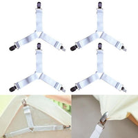 Thumbnail for HoldTight - 4 Piece Elastic Bed Sheet Clips