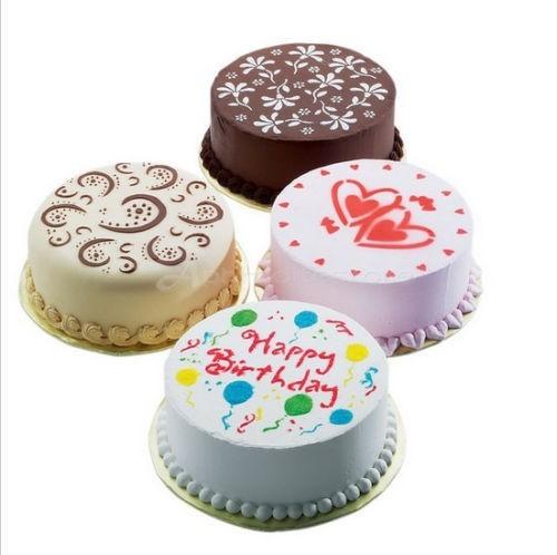 Betty - 4 Piece Set Cake Mold Stencil