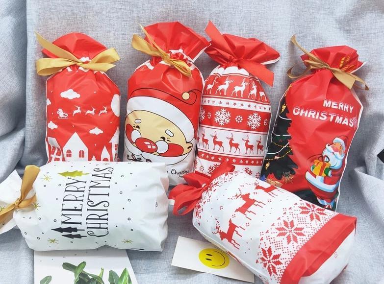 Drawstring Christmas Gift Bags
