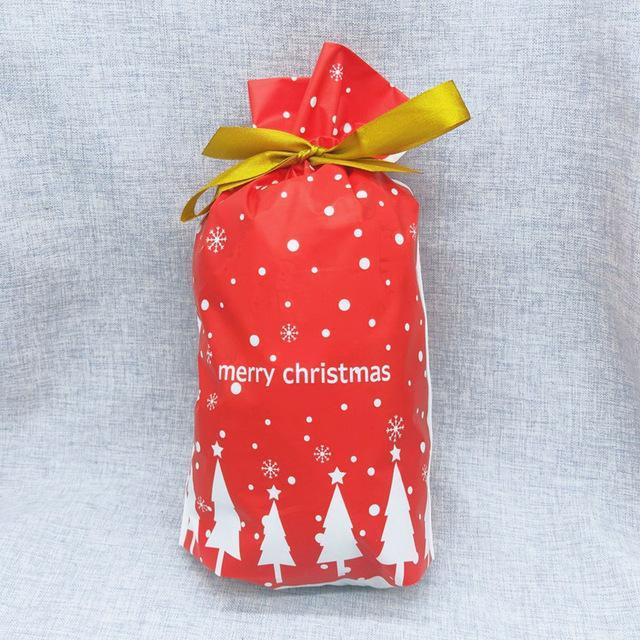 Drawstring Christmas Gift Bags