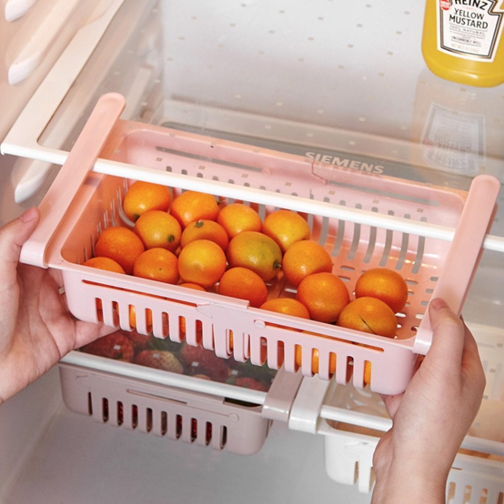 Refrigerator Partition Storage Rack