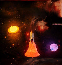 Thumbnail for Rokit - 3D Space Shuttle Lamp