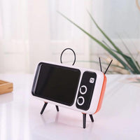 Thumbnail for Retro TV Bluetooth Speaker Mobile Phone Holder