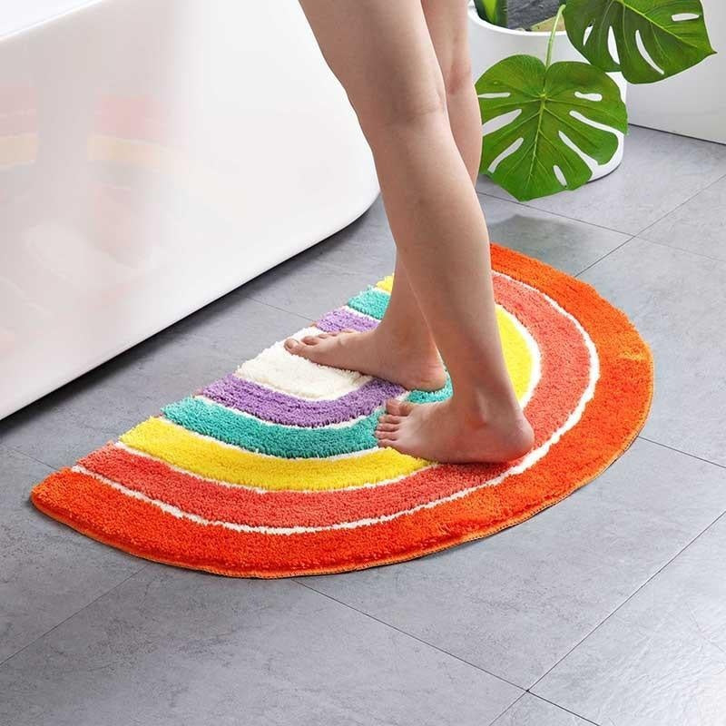 Rainbow Bath Mat PeekWise