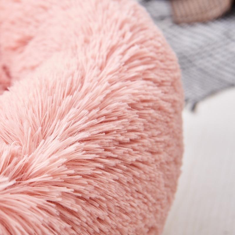 Comfy Faux Fur Pet Bed (100cm)