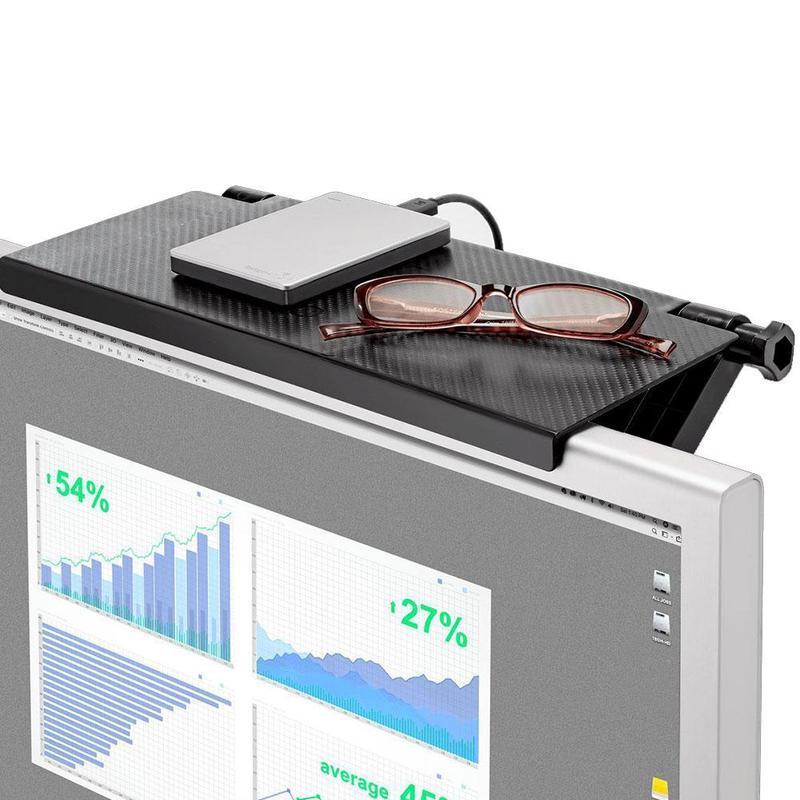 Adjustable Screen Top Shelf