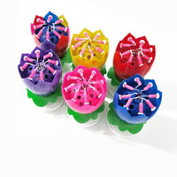 Thumbnail for Rotating Lotus Cake Candle