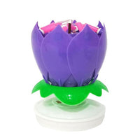 Thumbnail for Rotating Lotus Cake Candle