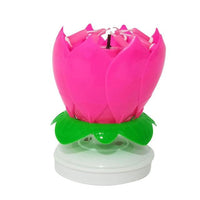Thumbnail for Rotating Lotus Cake Candle