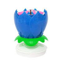 Thumbnail for Rotating Lotus Cake Candle
