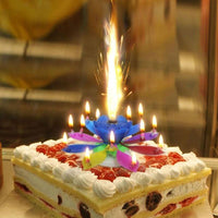 Thumbnail for Rotating Lotus Cake Candle