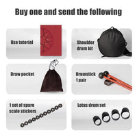 Thumbnail for 6 inch 8-Tone Steel Tongue Drum