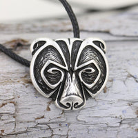 Thumbnail for Norse Bear Amulet Necklace - Free Shipping