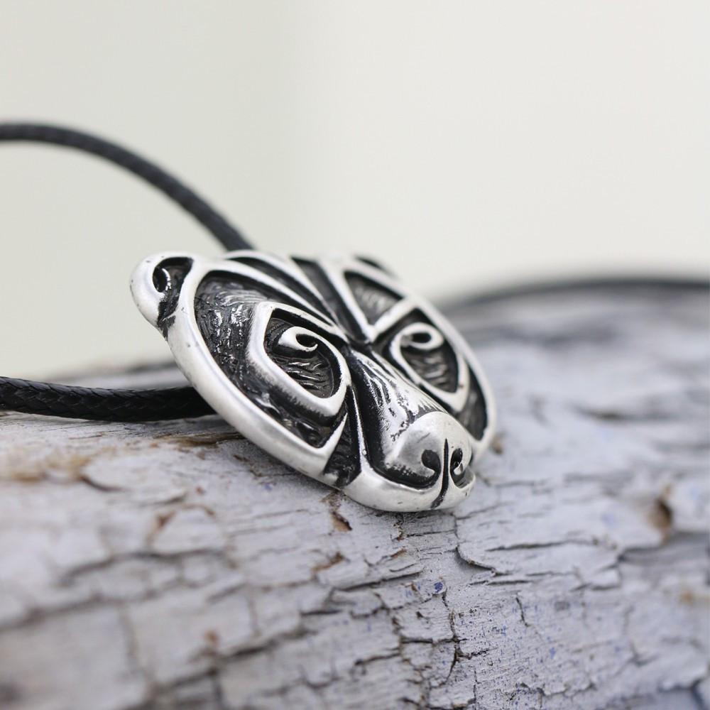 Norse Bear Amulet Necklace - Free Shipping