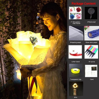 Thumbnail for LED Luminous Balloon Rose Bouquet