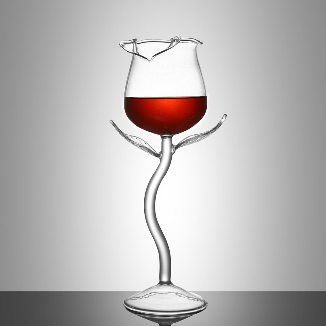 Rose Wine Glass PeekWise