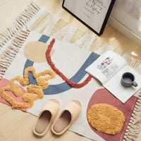 Thumbnail for Amina Cotton Tufted Rug PeekWise